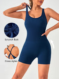 Summer Bodysuit Sportswear Woman Gym Sexy Bodysuit for Fitness Party Shorts Jumpsuits Overalls Women's Yoga Combi-pants Rompers