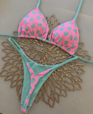 2026 New Sexy Prints Mciro Bikini Set Women Holiday Swimsuit Lace-up Swimwear 2 Piece Set Backless Biquine Brasileiro Beachwear