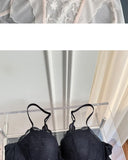 Summer Nouvelle Tendance! Soutien-Gorge Push Up à Fermeture Avant - Bretelles Dentelle Dos, Bralette Légère pour Petite Poitrine