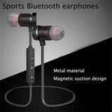 Wireless Bluetooth Headphones Neckband Earphone In Ear Monitor With Mic Long Battery Auriculares High Quality Headset Sport