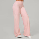 Women Straight Yoga Leg Bottoms Soft Stretchy Fabric Women's Yoga Pants GYM Sweat-Wicking Properties Running Sport Trousers