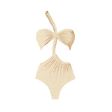 New 3Pcs Crochet Bikini Women Swimsuit Sexy Swimwear Halter Biquini Push Up Swim Suit Strappy Bodysuit Female Bathsuit Beachwear