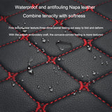 Universal Car Seat Covers Pu Leather Fashion Car Front and rear seat cushions Car Seat Protector Four Seasons Auto Accessories