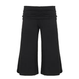 American knitted mid-waisted trousers, simple low-waisted straight loose casual trousers
