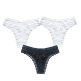 3Pcs/Set Cotton Panties Women G-string Female Underpants Sexy Lingerie Seamless Underwear Low Rise Panties M-XL Intimates
