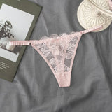 2026New Women's Sexy Lace Panties Smooth Low-Waisted Sexy Women Thong, Fashion, Breathable, With Rhinestones Panties Underwear