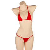 DEKA Transparent Micro Bikini Set for Women Thong Underwear G-String Bra Mini Swimsuit Brazilian Swimwear Sleepwear New S