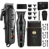 hiena Clipper Electric Hair Trimmer for men Electric shaver professional Men's Hair cutting machine Wireless barber trimmer