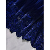 Summer Sleep Shirts Sexy Lingerie Women Mesh Nightgown Exquisite Ultra-thin Lace Embroidery Pajamas Hot Sleepwear With Thongs