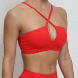 New Summer Sexy Sports Bra Workout Brasier Running Breathable Fitness Underwear Female Quick-Dry Yoga Clothes Gym Top Woman