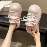 2025 DIY Laceup Platform Slippers For Women Home Street Garden Shoes Thick Sole Fashion Clogs Girls Summer Sandals Beach Slides
