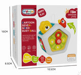 Baby Busy Board Cube Montessori Sensory Activity Toy