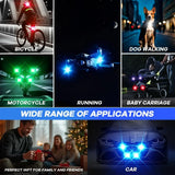 RGB LED Motorcycle Strobe light Car LED Flash Rechargeable Wireless Light Aircraft Airplane Helicopter Warning Lights Accessorie