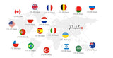 XS - L Floral Leopard Printed Halter Bikini Women Swimwear Female Swimsuit Two-pieces Bikini set Bather Bathing Suit Swim Lady