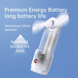 Mini Handheld Fan Pocket Fan Foldable Storage Ultra Long Battery Life 3-speed High Wind Outdoor Portable USB Charging Fan