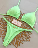2026 New Sexy Prints Mciro Bikini Set Women Holiday Swimsuit Lace-up Swimwear 2 Piece Set Backless Biquine Brasileiro Beachwear
