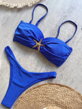Push Up Bikinis 2025 Sexy Women Swimsuit Swimwear Female High Cut Patchwork Bikini Set Biquini Bathing Suit Swimming Suits