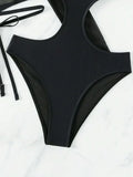 2026 Sexy Slim Swimsuit One Piece Padded Solid Monokini Swimwear Women & Top Bathers Bathing Swimming Swim Suit Female Beachwear