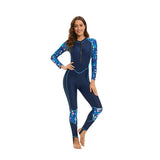 2024 Sport Long Sleeve Rash Guard One Piece Swimwear Women Swimsuit Beachwear Summer Monokini Surfing Suit Femme Bodysuit