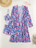 Sexy Print Bikini 2026 Women High Waist Swimsuit Cover Up Swimwear Female Lady Bathing Suit Swimming Summer Beachwear