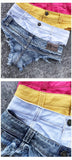 DEKA Sexy Holiday Beach Swimsuit Shorts Denim Thongs Beach Summer Holiday Wear For Ladies Bikini Pants Mid Waist Female Clothes