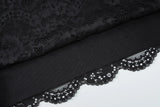 FDYOUI Spaghetti Strap See-through Mesh Dress Women Sleeveless Lace Patchwork Mini Party Dresses White Black Night Club Outfit