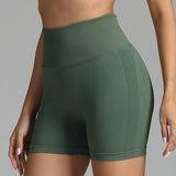 High Waist Butt-Lifting Sport Yoga Shorts for Women, Breathable & Stretchy Gym Workout Athletic Shorts