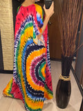 2026 New Colorful Kaftan Tunic Beach Dress Beach Wear Beachwear Beach Cover Up Cover-upsLoose Maxi Dress Female Women V4428