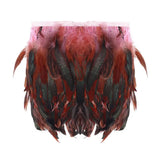 Womens Faux Feather Mini Skirt Elastic Mid Waist A-line Skirt Ladies Mardi Gras Outfit Festivals Carnival Dance Party Supplies