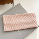 Sports Cycling Makeup Wash Face Hairbands Soft Korean Cotton Knitted Headband For Women Girls Bandanas Fashion Hair Accessories