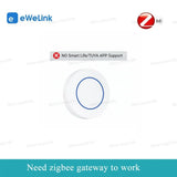 Zigbee Smart Push Button Wireless Scene Switch Home Automation Scenario Controller Battery Powered Work With Zigbee2MQTT Ewelink