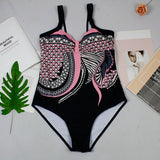 Swimwear Women  One Piece Swimsuit Push Up Sexy Bathing Suit Women Swimming for Beach Wear Monokini Plus Size Swimwear