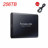 External Hard Drive High Speed Hard Disk 256TB USB3.1 Portable 128TB for Pc/Laptop/Mac/Phone Solid State Disk