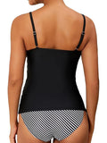 Strappy Tankini Set Two Pieces Swimsuit Women 2026 Printed Swimwear Female Beach Wear Bathers Bathing Swimming Swim Suit