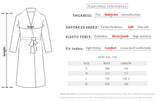 Women's Elegant Long Sleeve Robe V Neck Casual and comfortable bathrobe Solid Luxury Sleepwear For Home Relaxation