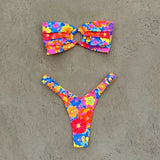 Micro Bikini Push Up Women Swimsuits 2026 Sexy Female Swimwear Brazilian Bikini Set Thong Biquini Swim Suits Print Beachwear