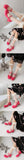 Big Size 30-48 Sweet Lolita Pink Mary Jane Shoes Women Round Toe Cross-Straps Platform White Block Heel Cute Dress Pumps