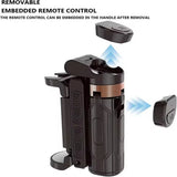 Roreta Tripod for Smartphone and Camera,Stand with Wireless Bluetooth,Selfie Stick brackets with Phone Holder for Vlog/Video