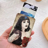 M-Mon L-Lafertes FEMME FATALE Cute Cartoon Card Keychain Anime Fashion Pendant Bag ID Door Card Case Bus Card