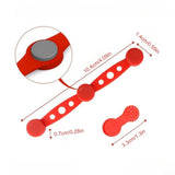 Air Fryer Magnet Silicone Buckle Baking Paper Fixation Tool Prevent Paper To Burn Magnetic Air Fryer Buckle for Kitchen Baking