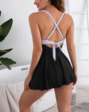LeopardOne Piece Swimsuit Dress Female 2024 Swimwear Women Push Up Bathing Suits Summer Beach Wear Bather Monokini Swim Pool