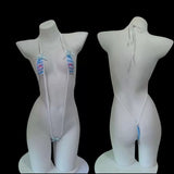 Open Bra Crotchless Bodystocking For Sex Lace Transparent Lingerie Plus Size Bodysuit Lenceria Mujer Erotic Cosplay Costumes