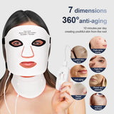 Foreverlily Silicone LED Mask With Neck For Infrared Therapy