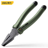 DELI Household 1 Pcs 7'' Wire Cutters Multi-color Non-slip Plier Multifunction Electrician Portable Hand Tools Steel Wire Pliers