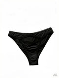 Women's Sexy black Hollow Out Thong Panty Low Waist bijini Underwear Comfortable Breathable C2973