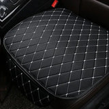 Universal Pu Leather Car Seat Cover Seat Back Soft Cushion Minimalism Seat Cushion Chair Carpet Pad Auto Interior Accessories