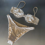 Dot Swimsuit 2026 Micro Bikinis Sexy Women Swimwear Female Push Up Swim Suit Brazilian Bathing Suits Beachwear Bandeau Biquini