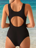 2026 Printed Swimsuit One Piece Sporty Swimwear Women Sexy Bathers Bathing Swimming Swim Suit Female Beachwear XXL
