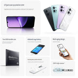 XIAOMI/REDMI 15R original smart thin and thin 5G mobile phone 8GB+256GBn memory/6000mAh long standby IP64 waterproof and dustpro