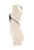 Sexy Jumpsuit patent leather bikini Straps Bandage Bodysuit Beach Girl One-piece Bikini Costume Women Pajamas Lingerie Uniform